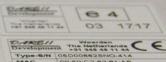 Certification on Label